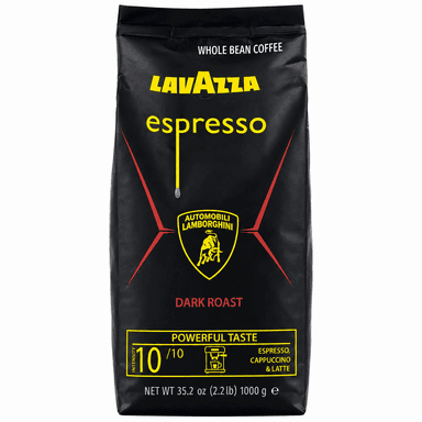 قهوه لاوازا اسپرسو لامبورگینی دانه‌ای ۱ کیلوگرم | Lavazza Espresso Lamborghini Dark Roast