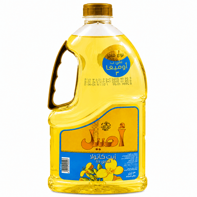 روغن اصیل ۳ لیتر کانولا مایع Aseel Canola Oil 3L